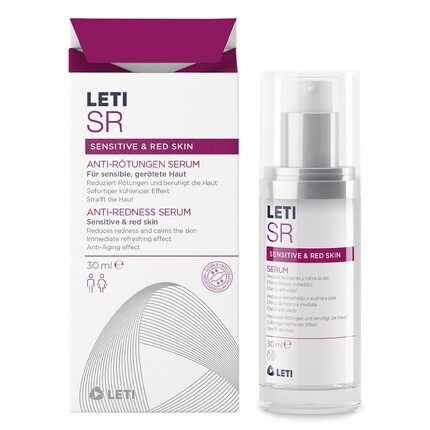 Сыворотка Leti — Sr Anti-Redness Serum Высококонцентрированная для успокоения чувствительной или, 30 мл — фото 2