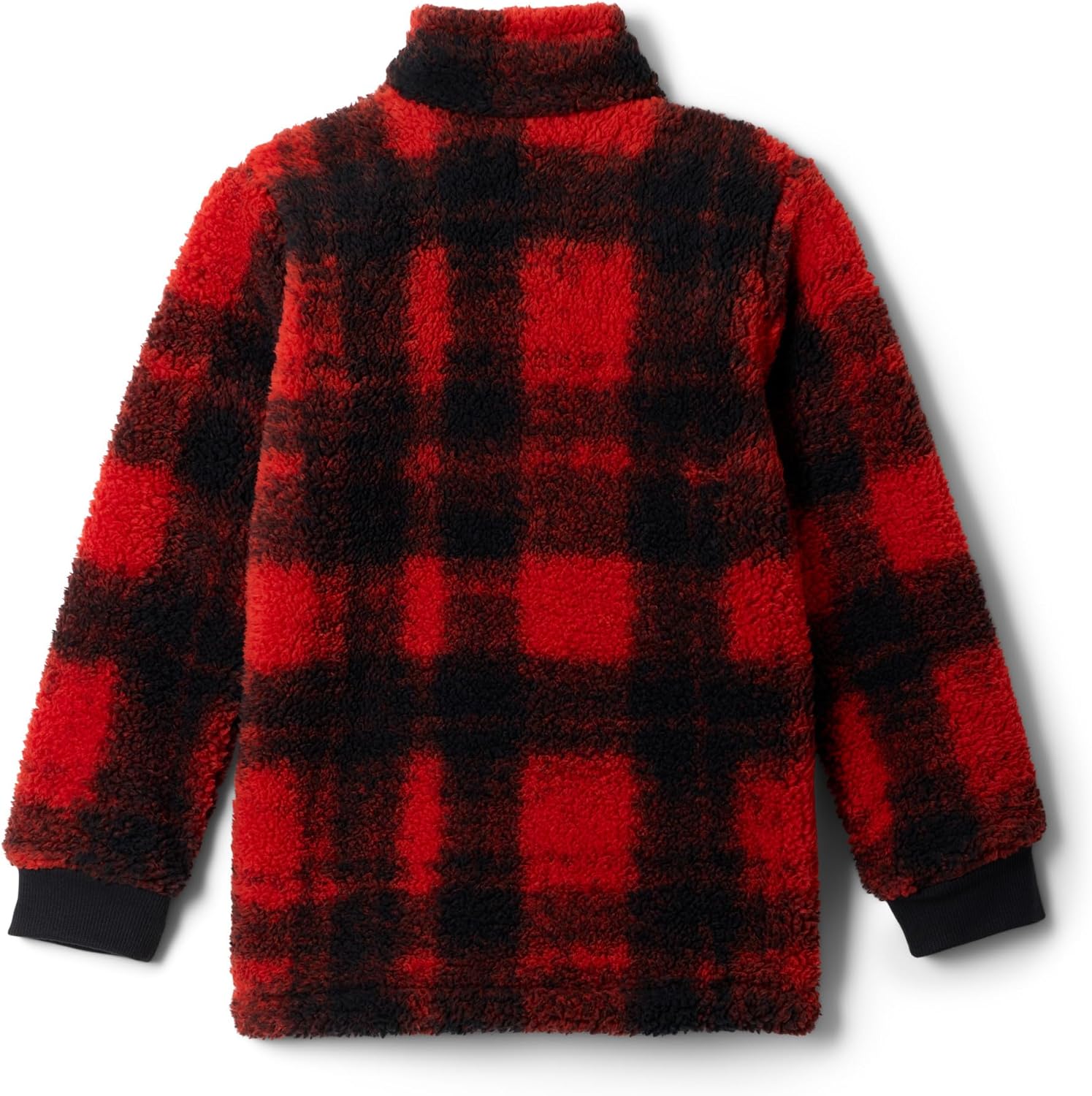 Columbia boys Rugged Ridge II Printed Sherpa Full Zip, Sail Red Omblur Tonal — фото 2