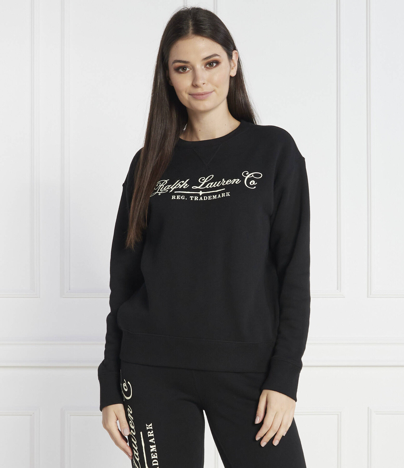 Толстовка POLO RALPH LAUREN ARCTIC FLEECE-LSL-SWS Regular Fit, черный — фото 3