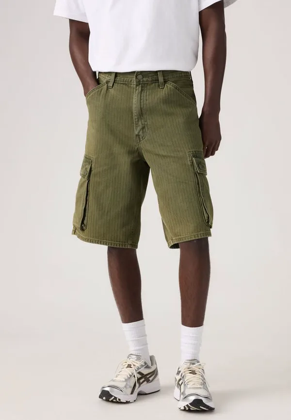478 мешковатых шорт-карго, джинсовые шорты Levi'S, Khaki