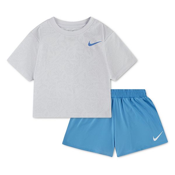 

Детский сет: футболка с коротким рукавом и шорты dri-fit swing Nike