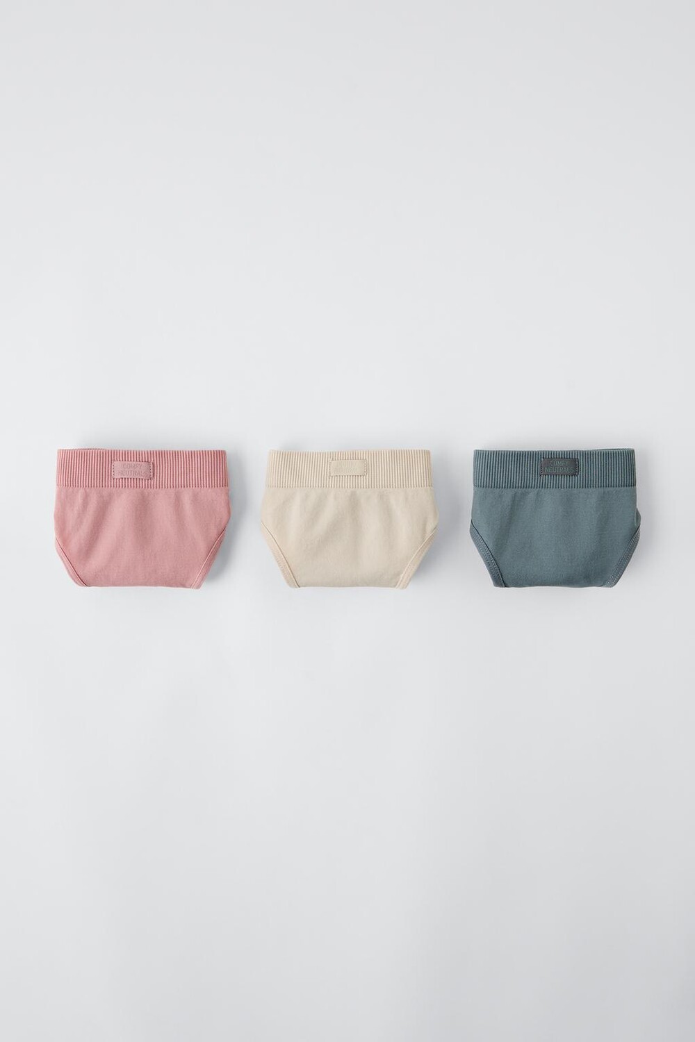 

8-14 лет/упаковка из трех бесшовных трусов ZARA, разноцветный