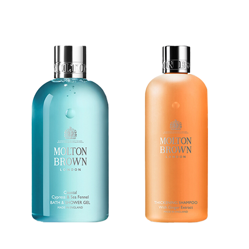Набор Molton Brown Coastal Cypress & Sea Fennel: Шампунь и Гель для душа — фото 3