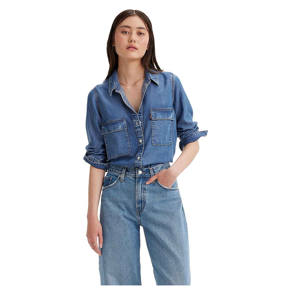 

Рубашка Levi's Doreen Utility, синий