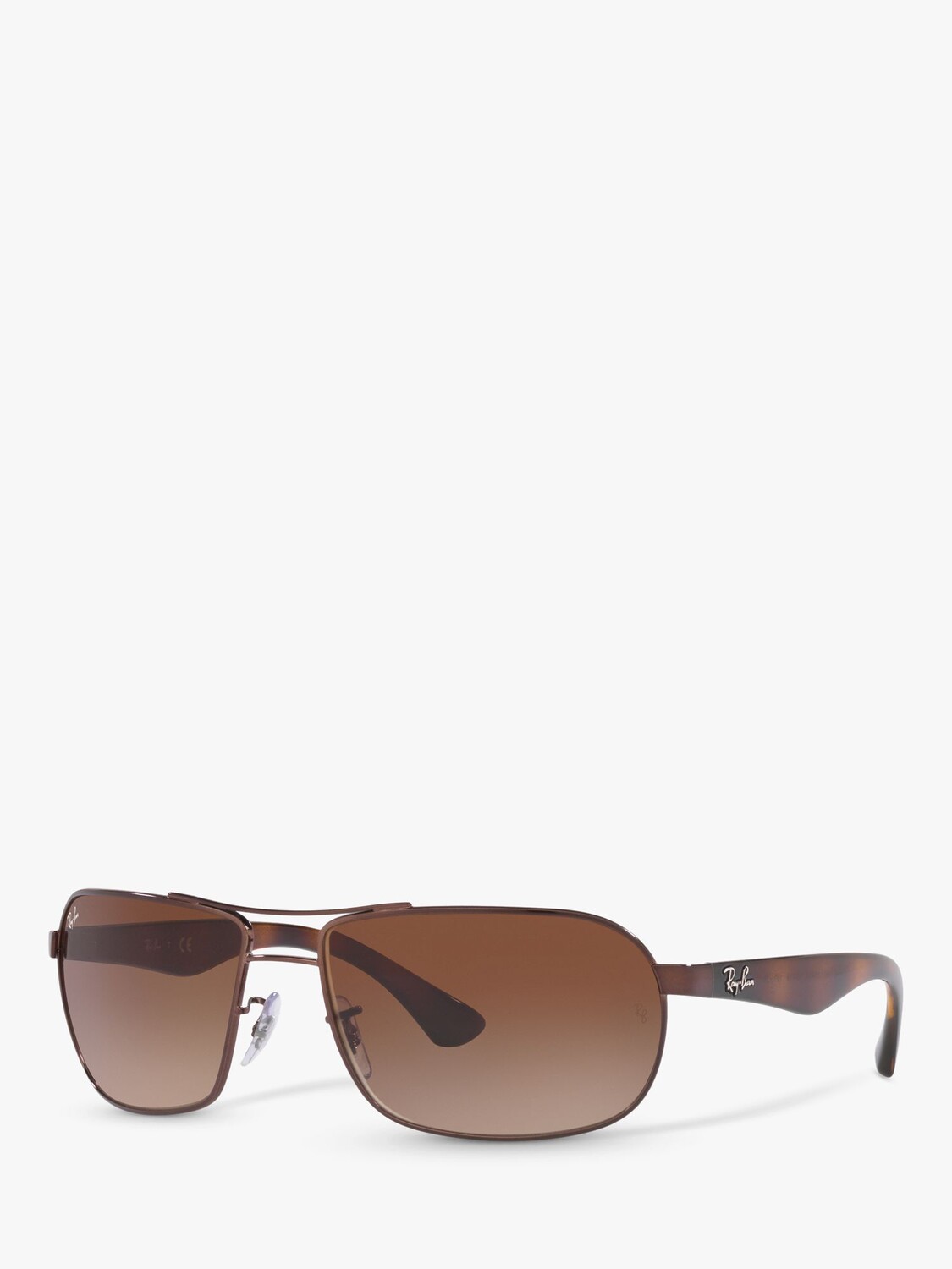 

Мужские квадратные солнцезащитные очки Ray-Ban RB3492, коричневые