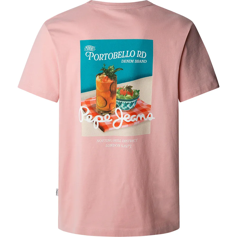 

Футболка с коротким рукавом Pepe Jeans Talbot, розовый