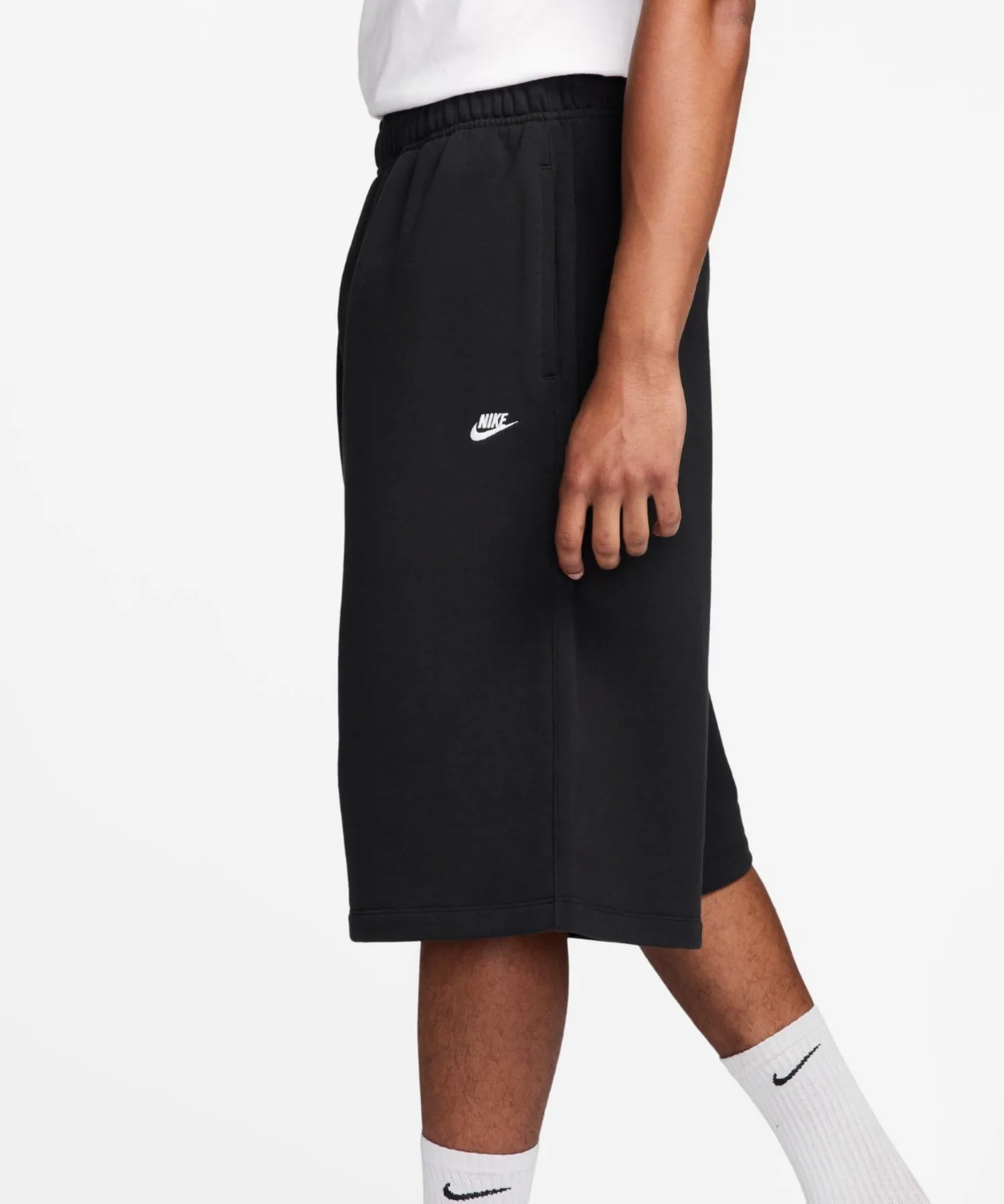 Мужские шорты Nike Sportswear Club Oversize French Terry II5713-010 чёрные — фото 3