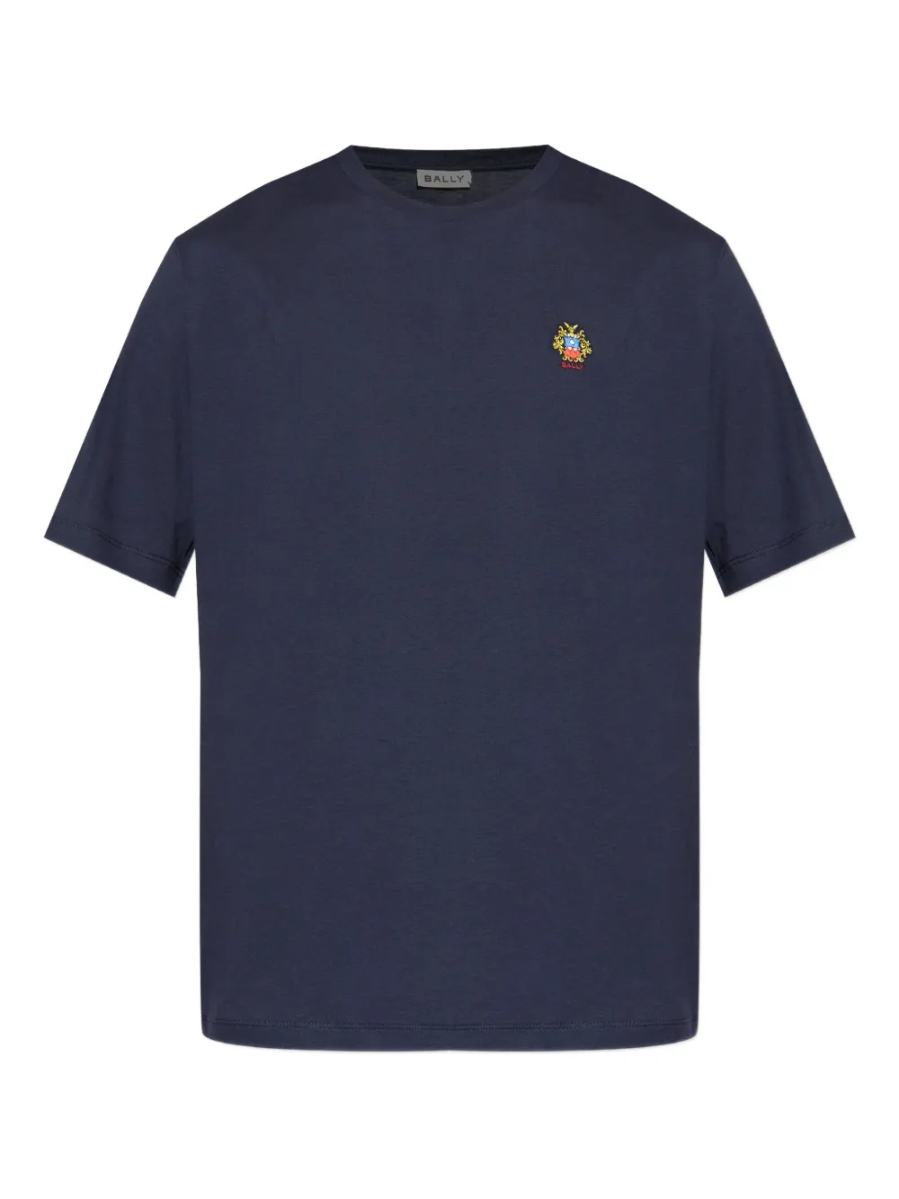 

Футболка с вышитым логотипом Bally, синий