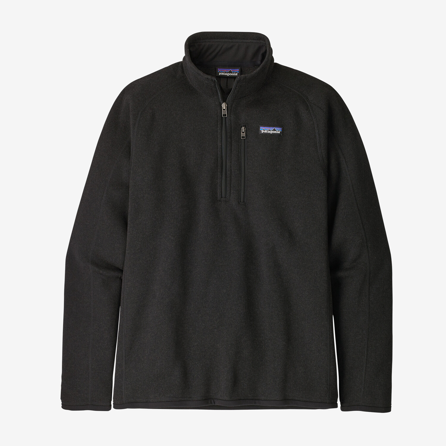 

Мужской свитер Better из флиса с молнией 1/4 Patagonia, черный