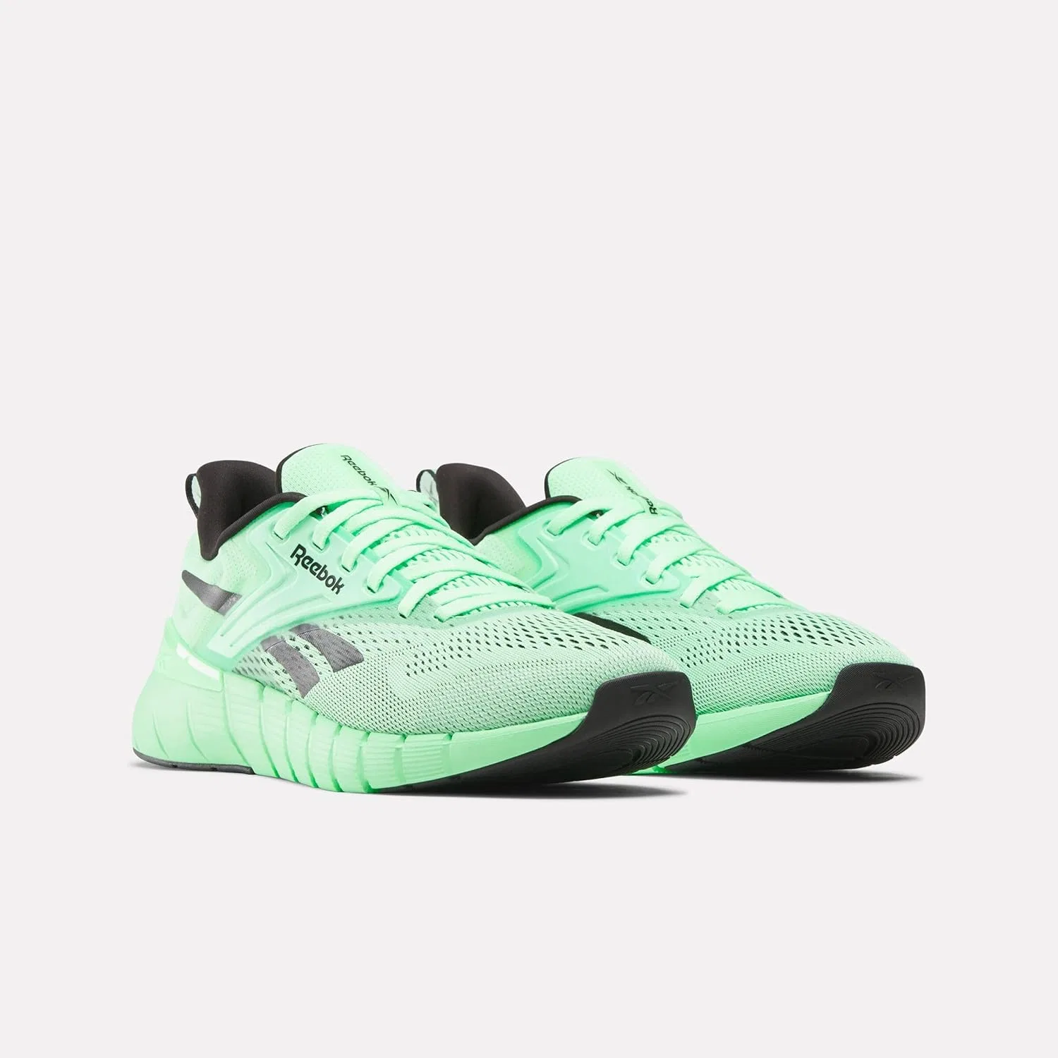 Мужские кроссовки Reebok Nano Gym, Black Green Glow — фото 4