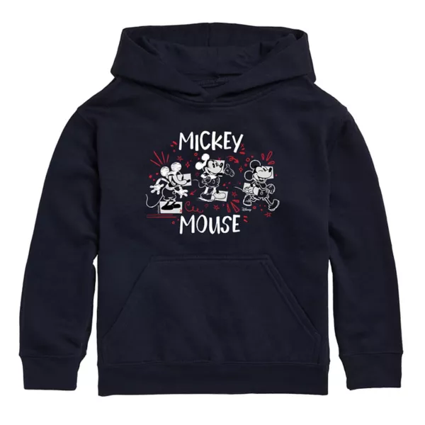 

Классическая толстовка с капюшоном Микки Мауса для мальчиков 8-20 лет Disney, синий
