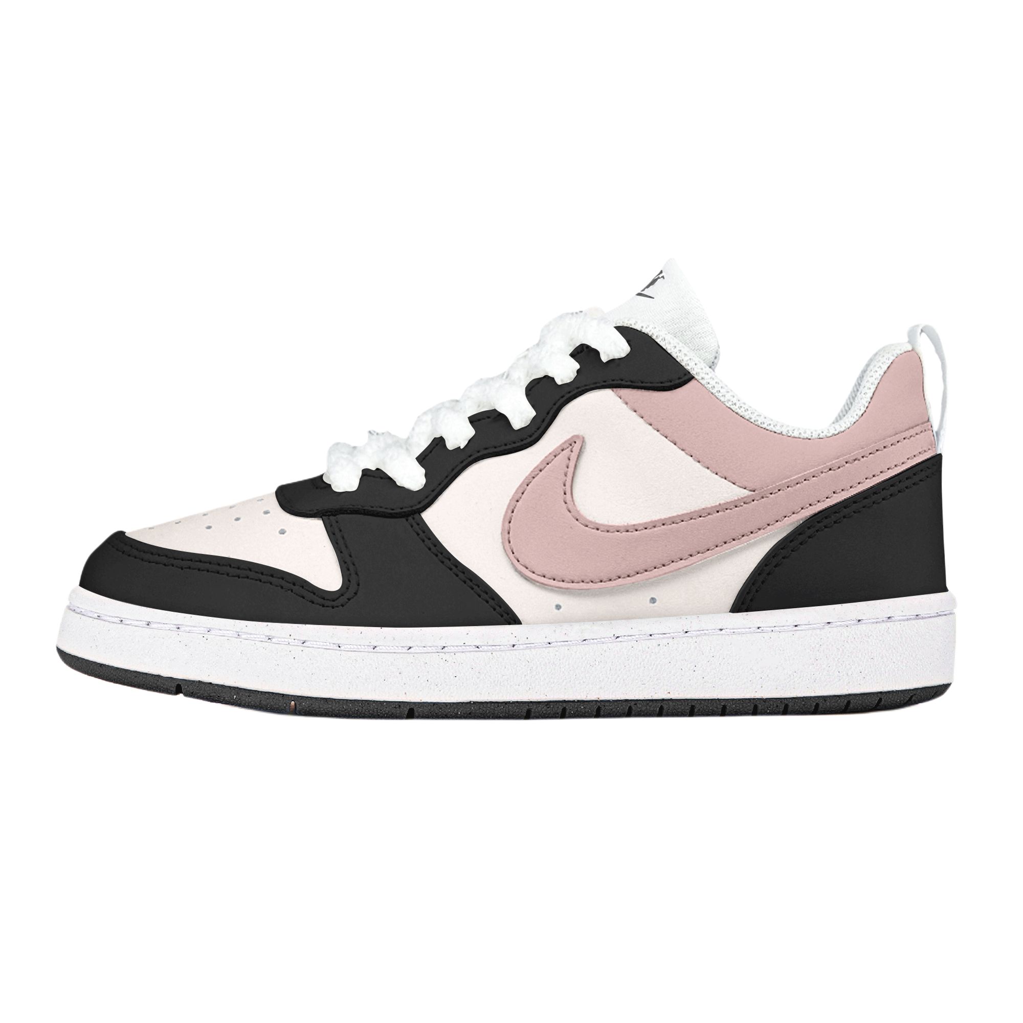 

Кроссовки для скейтбординга Court Borough Light Berry Greeting Low Top для детей и подростков Nike, Lotus Color
