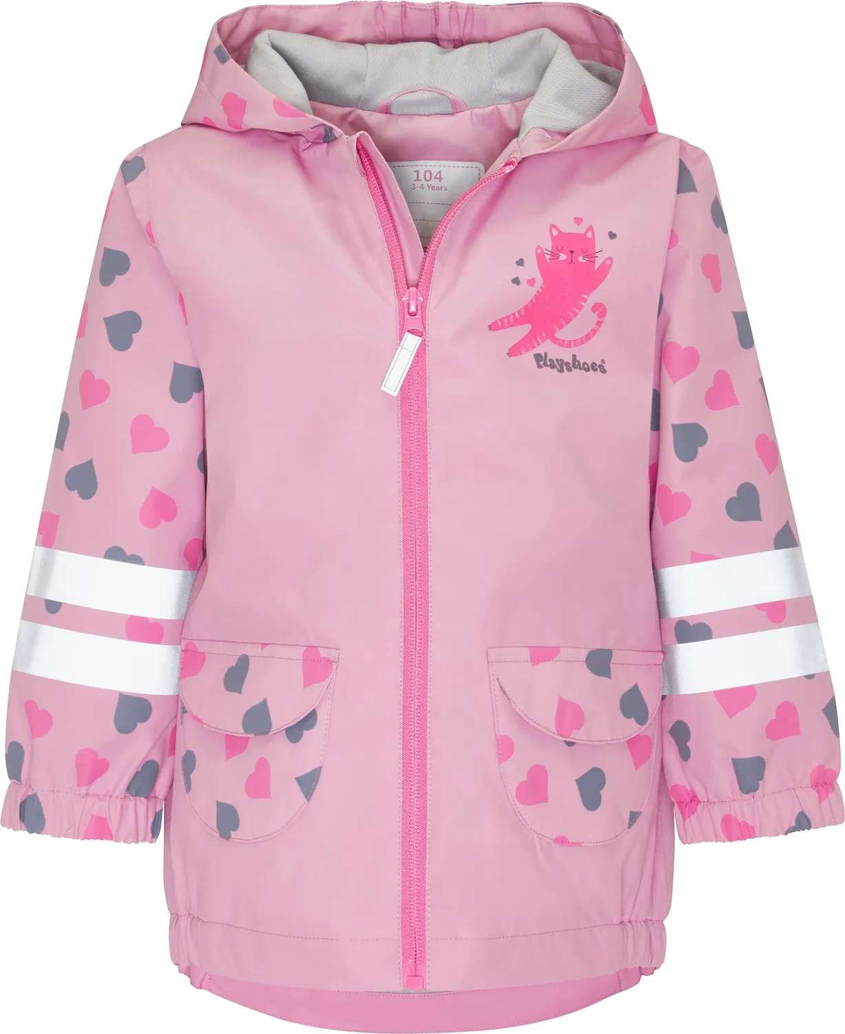 Дождевик детский, Playshoes, розовый