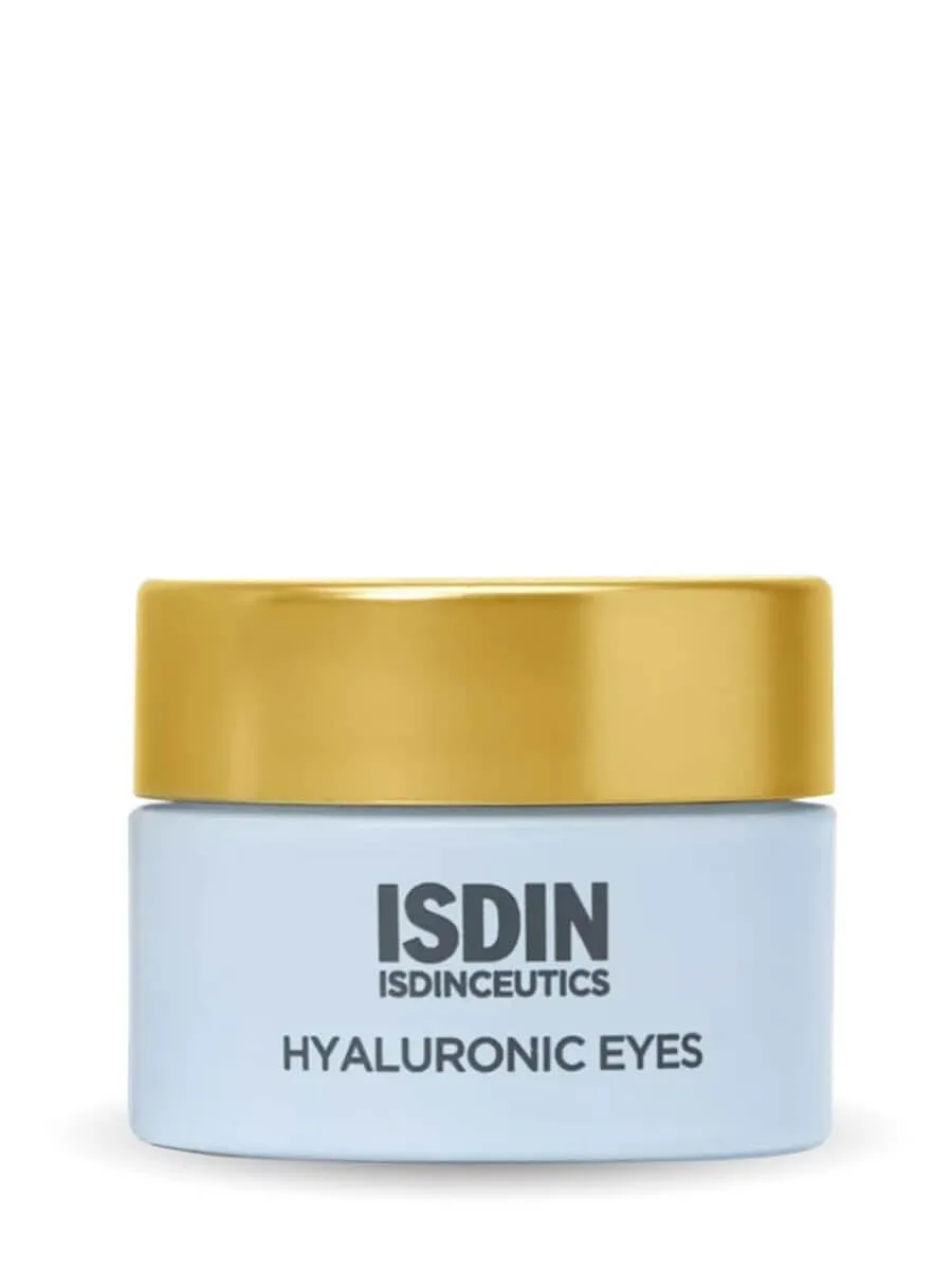 ISDIN Isdinceutics Hyaluronic Eyes (0.17 Oz) Охлаждающий гель для контура глаз с гиалуроновой кислотой, текстура гель-сорбет для освежающего эффекта, против усталости