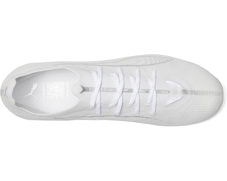 Кроссовки PUMA Ultra 5 Pro Firm, Artificial Ground Soccer Cleats, цвет Puma White-Puma White — фото 2