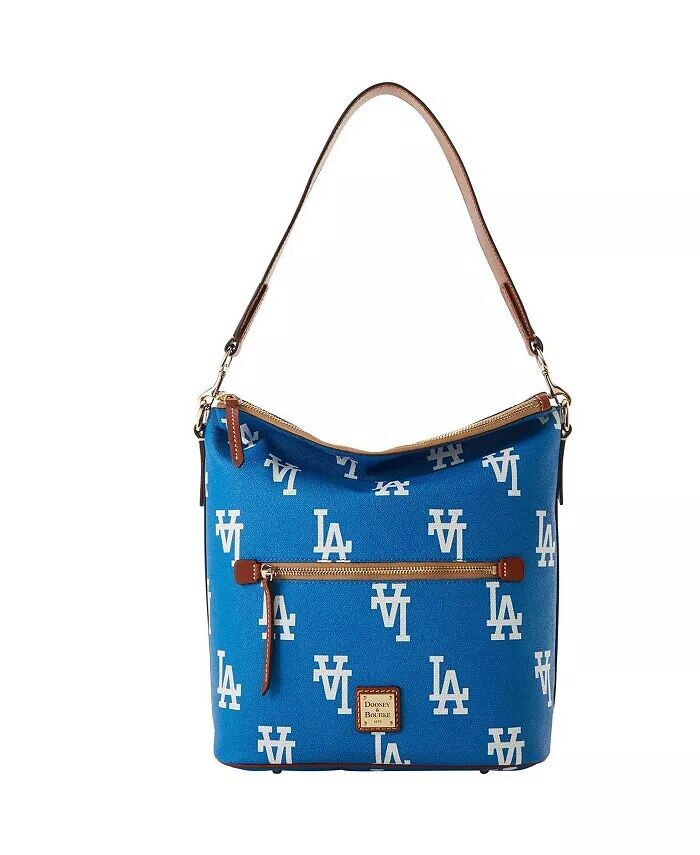 

Женская спортивная большая сумка Los Angeles Dodgers с монограммой Dooney & Bourke