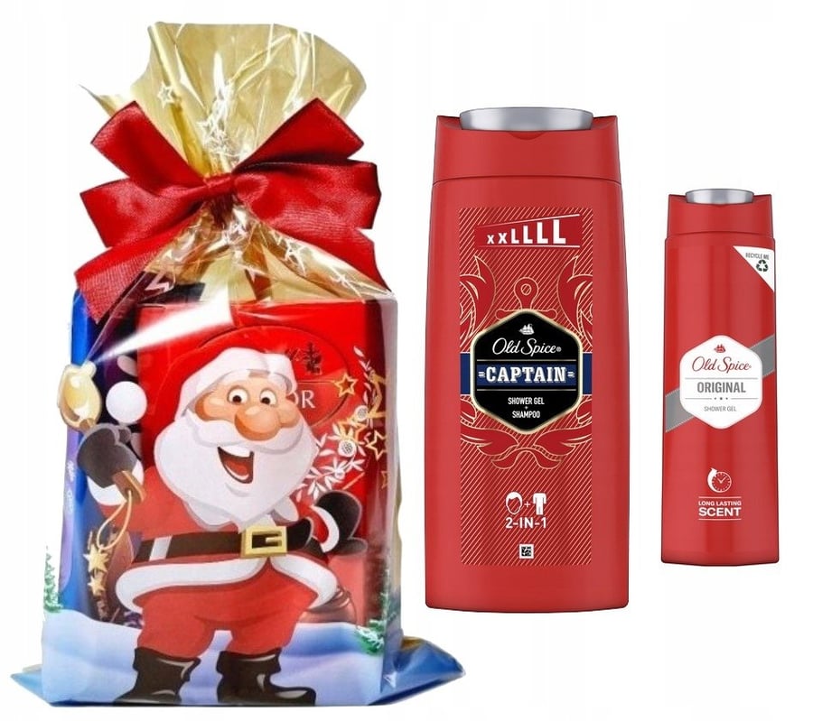 

Подарочный набор Old Spice Captain для мужчин, гель 675 мл плюс гель 250 мл