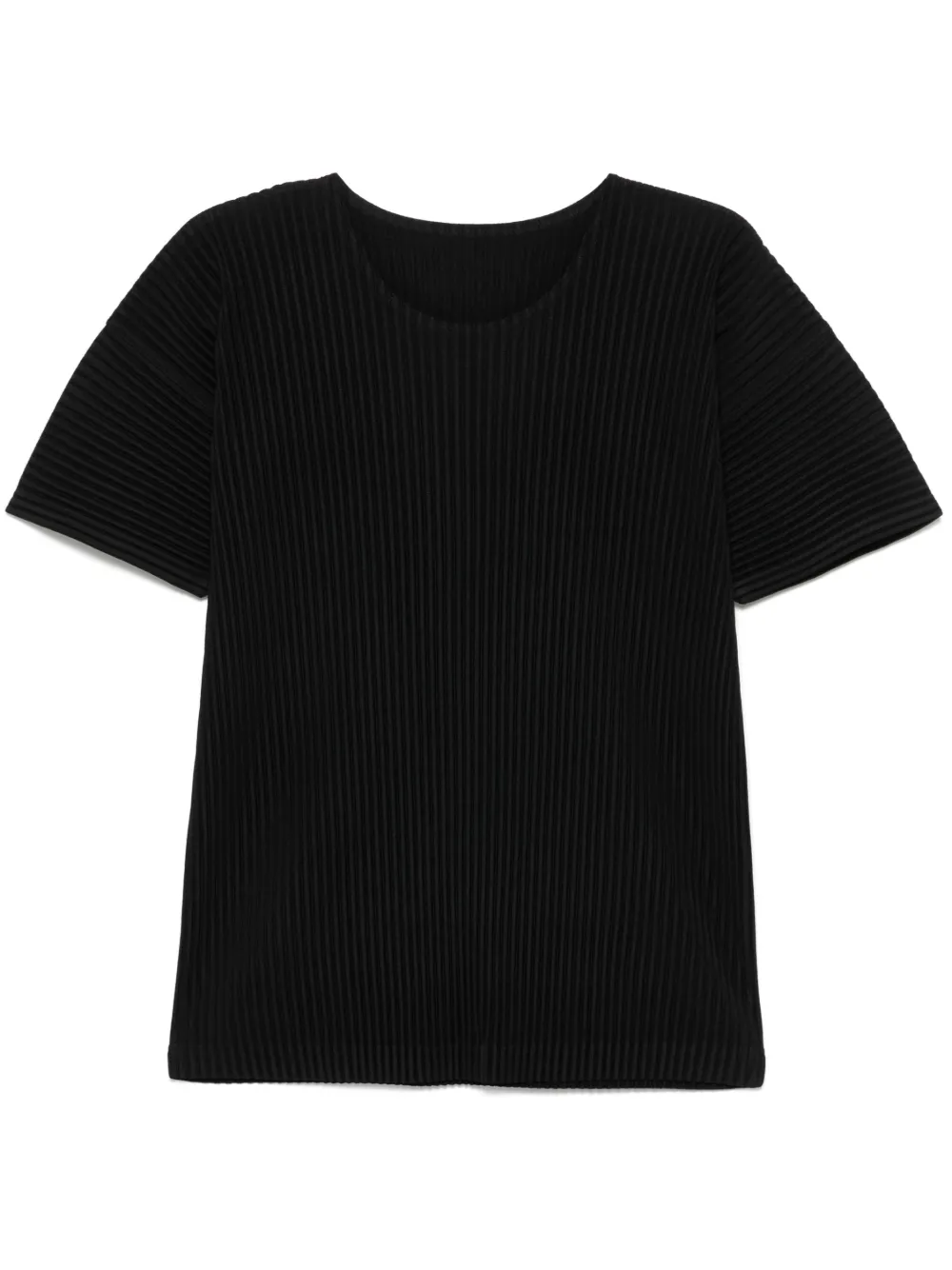 

Плиссированная футболка Homme Plissé Issey Miyake, черный
