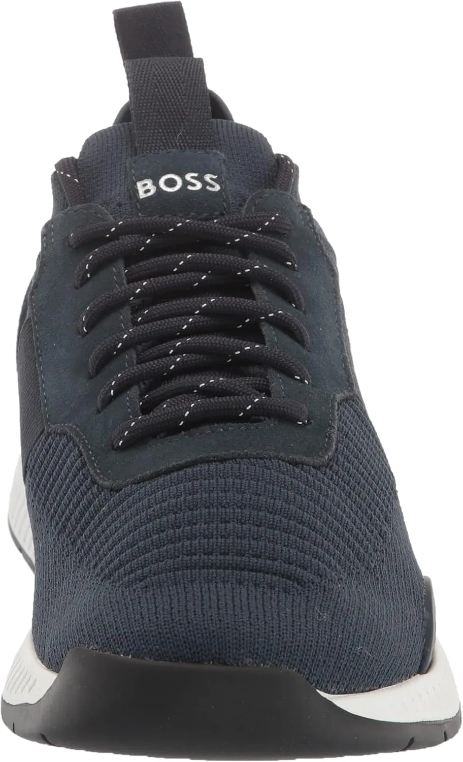 Мужские кроссовки BOSS с сетчатой смесью, темно-синий — фото 2