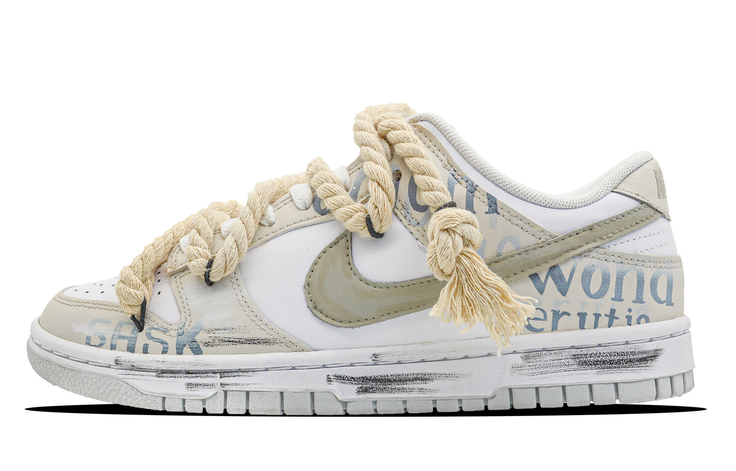 

Мужские кроссовки для скейтбординга Nike Dunk, Gray/White