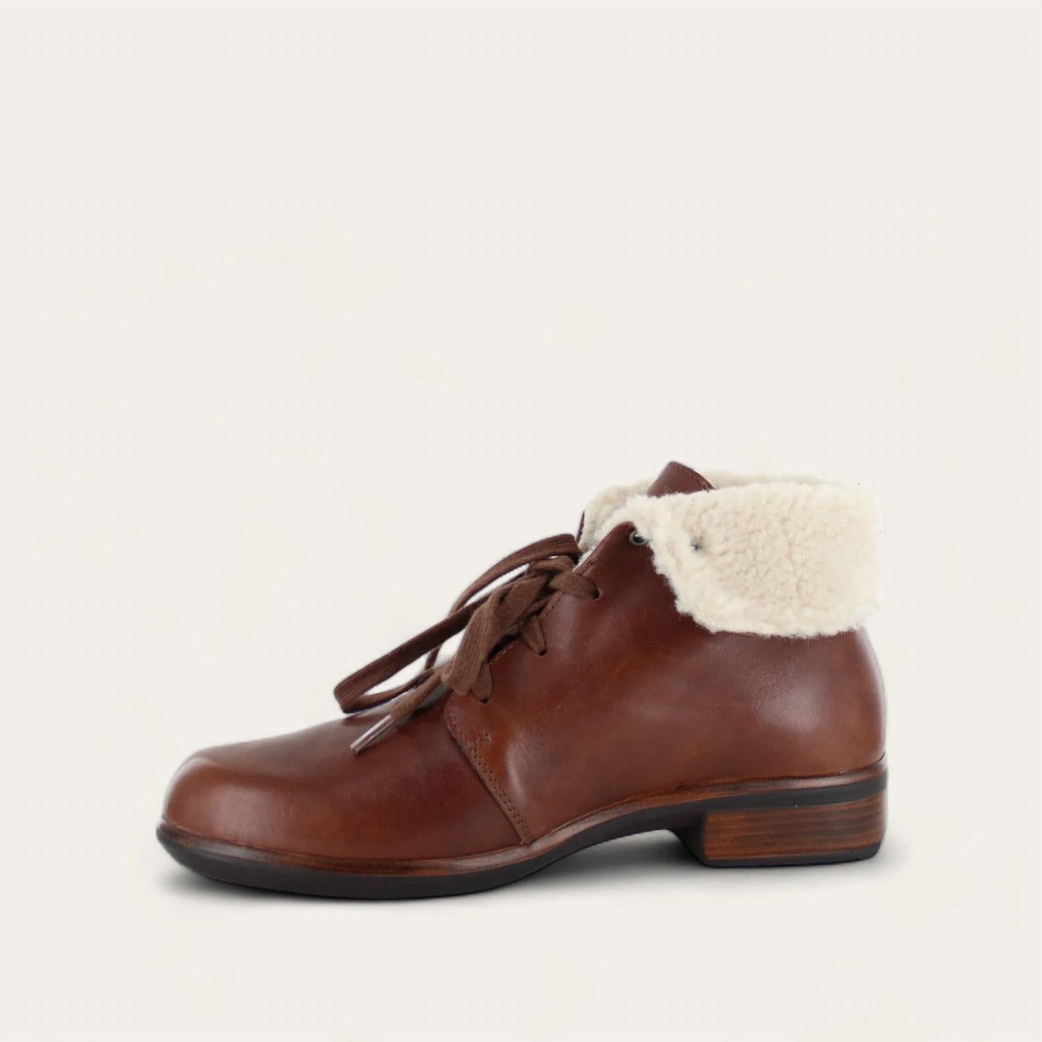Женские ботильоны Pali из мягкой кожи каштанового цвета NAOT, Soft Chestnut Leather — фото 2