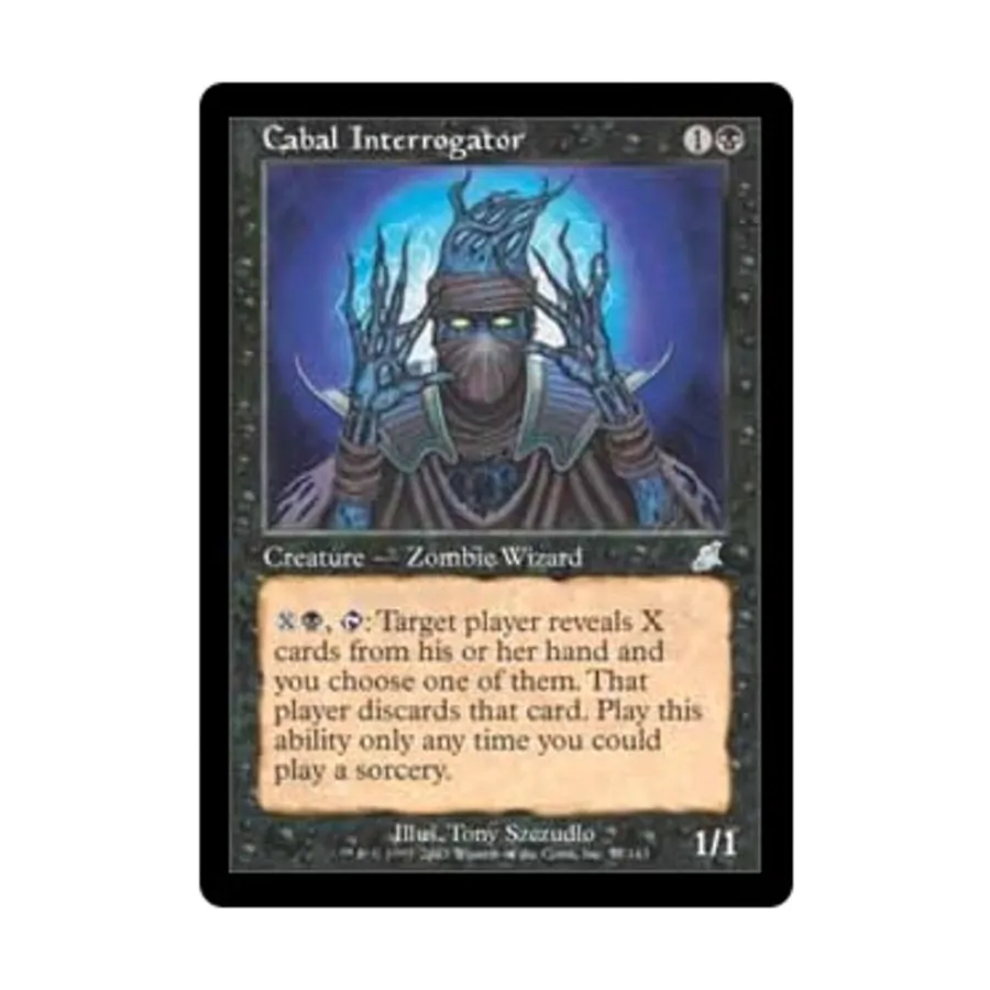 

CCG Дознаватель Кабала (U), MTG - Scourge