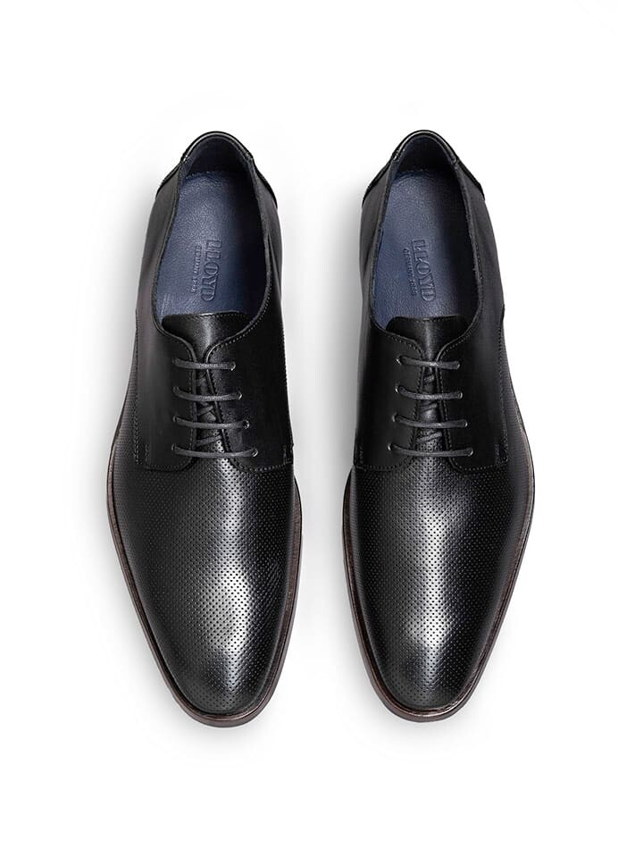 Туфли на шнуровке LLOYD Leder-Schnürschuhe Ohio, черный — фото 3