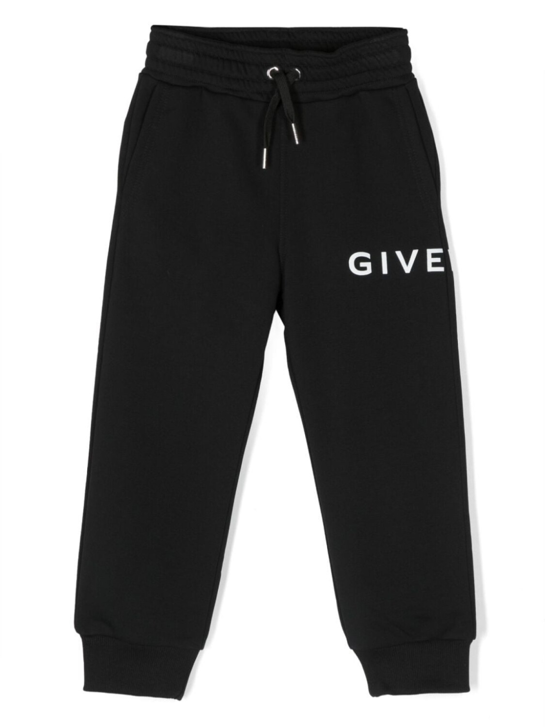 

Givenchy Kids спортивные брюки с логотипом, черный