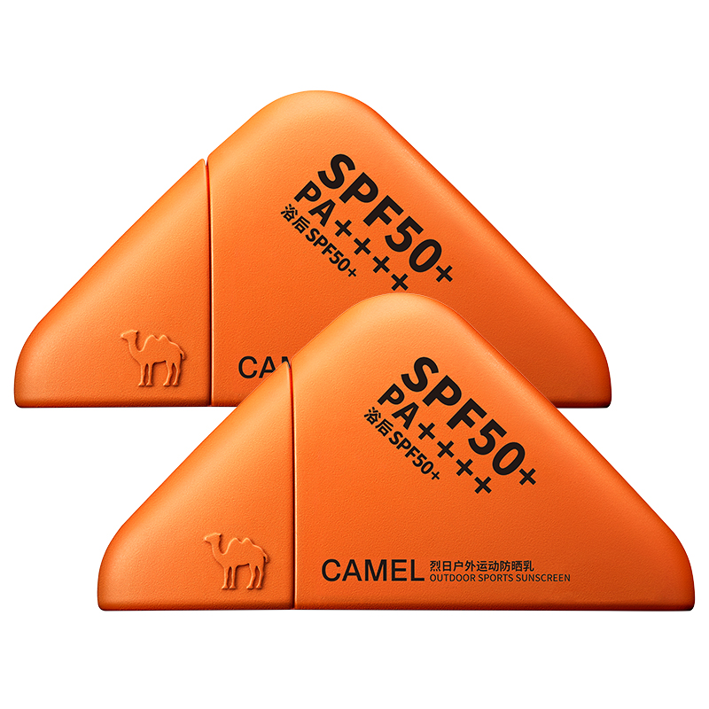

Крем для активного отдыха с высоким SPF, Waterproof и Sweatproof, увлажняющий и освежающий CAMEL, 50g*2