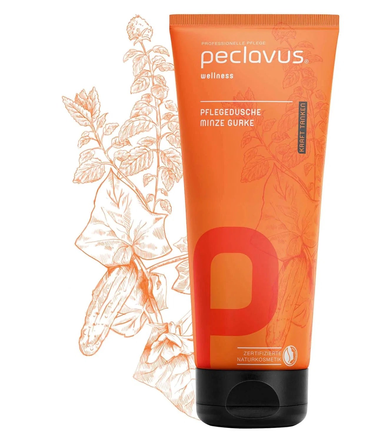 Гель для душа PECLAVUS Wellness Мята и Огурец, 200 мл Peclavus
