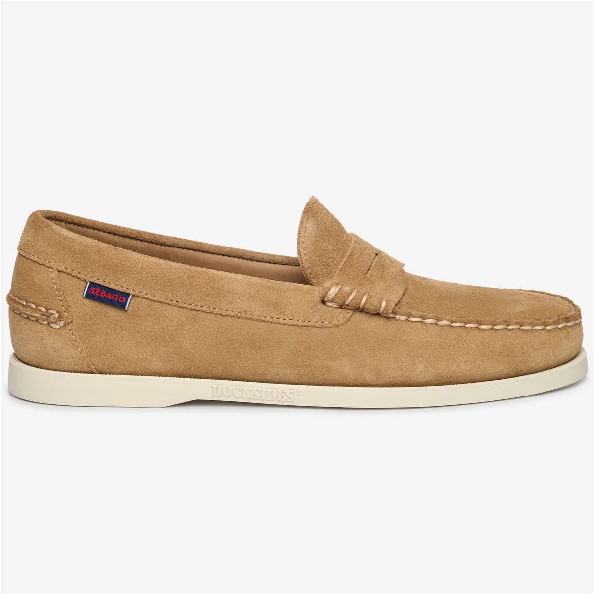Лоферы Sebago Dan Beige Paint — фото 2