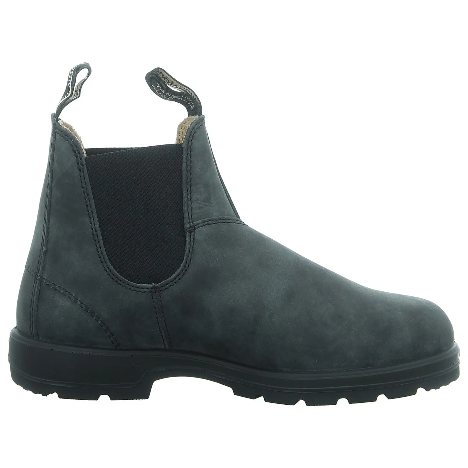 Ботинки из кожи, Blundstone, серый — фото 3