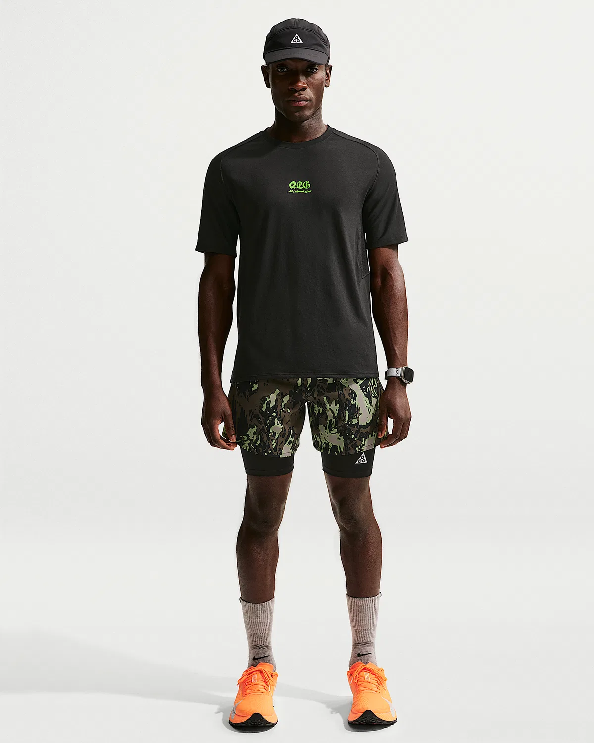 Мужская футболка Dri-FIT ADV Nike ACG "Solar Chase", Black/Summit White — фото 4