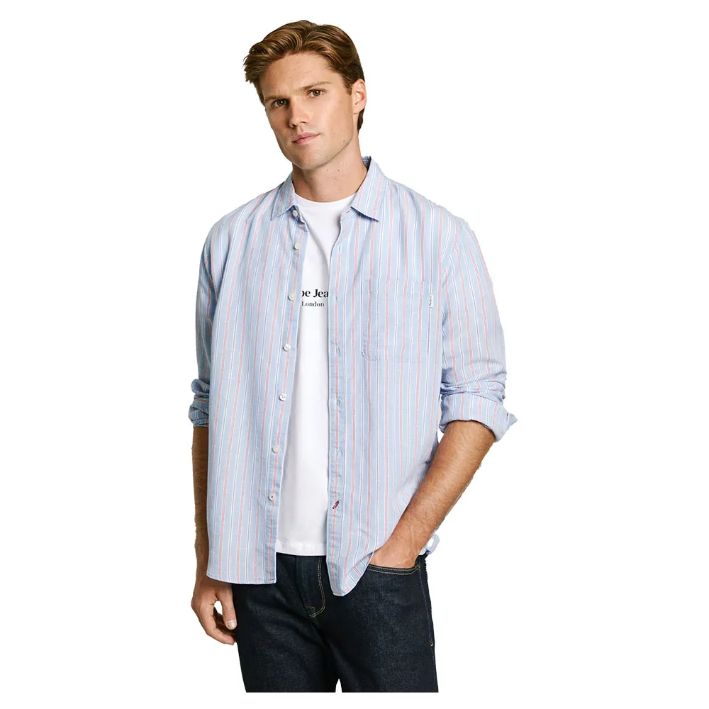 

Рубашка Pepe Jeans Alphonso, синий