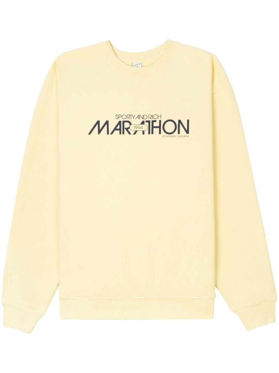

Толстовка Marathon с логотипом Sporty & Rich, желтый