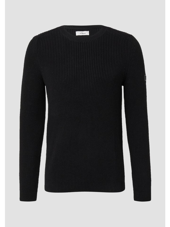 

Вязаный свитер в цвете 9999_черный s.Oliver