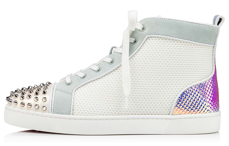 

Классические высокие кеды для скейтбординга мужские CL High Top Christian Louboutin, original shoe box included