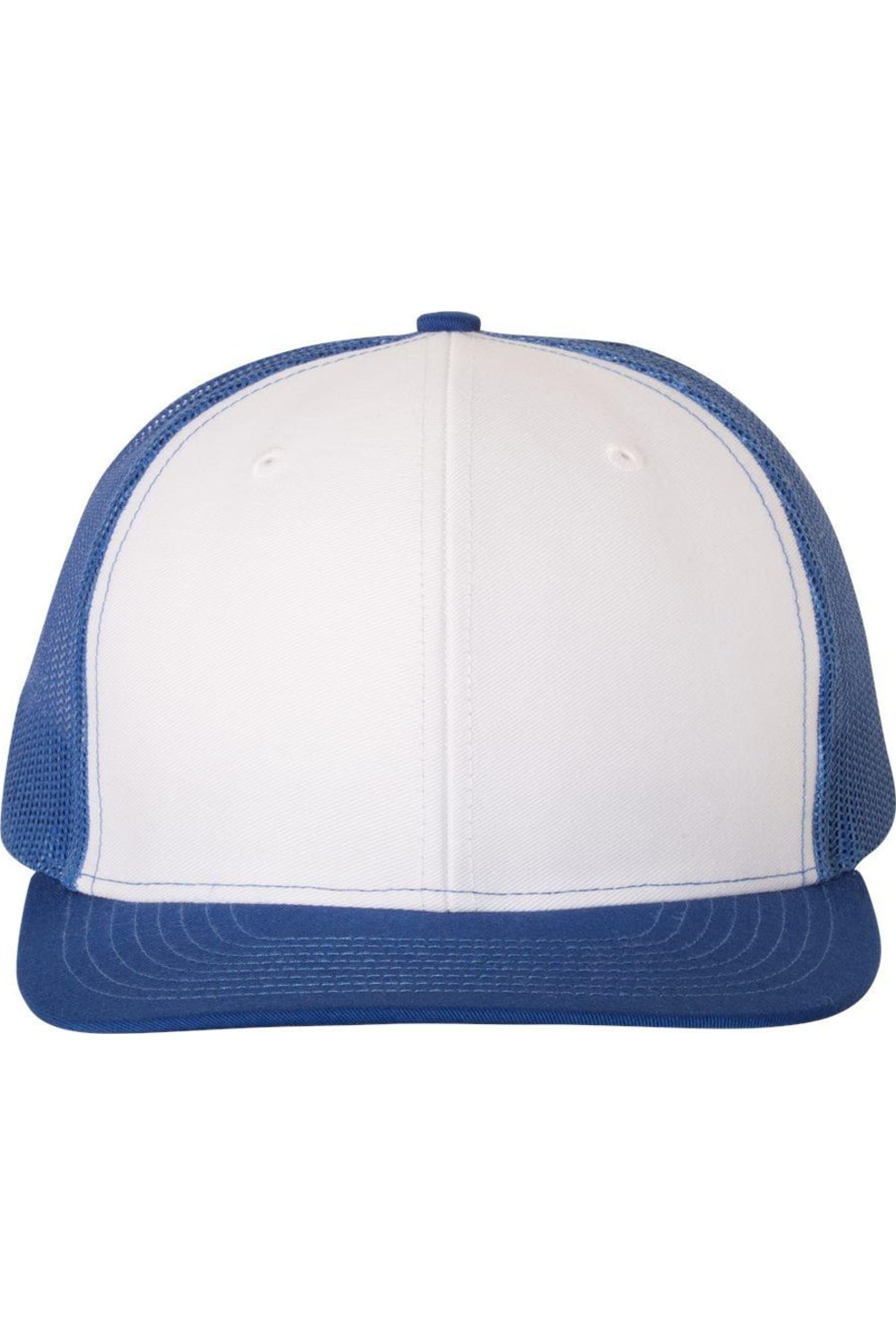 

Регулируемая бейсболка дальнобойщика Richardson Snapback, цвет white/ royal