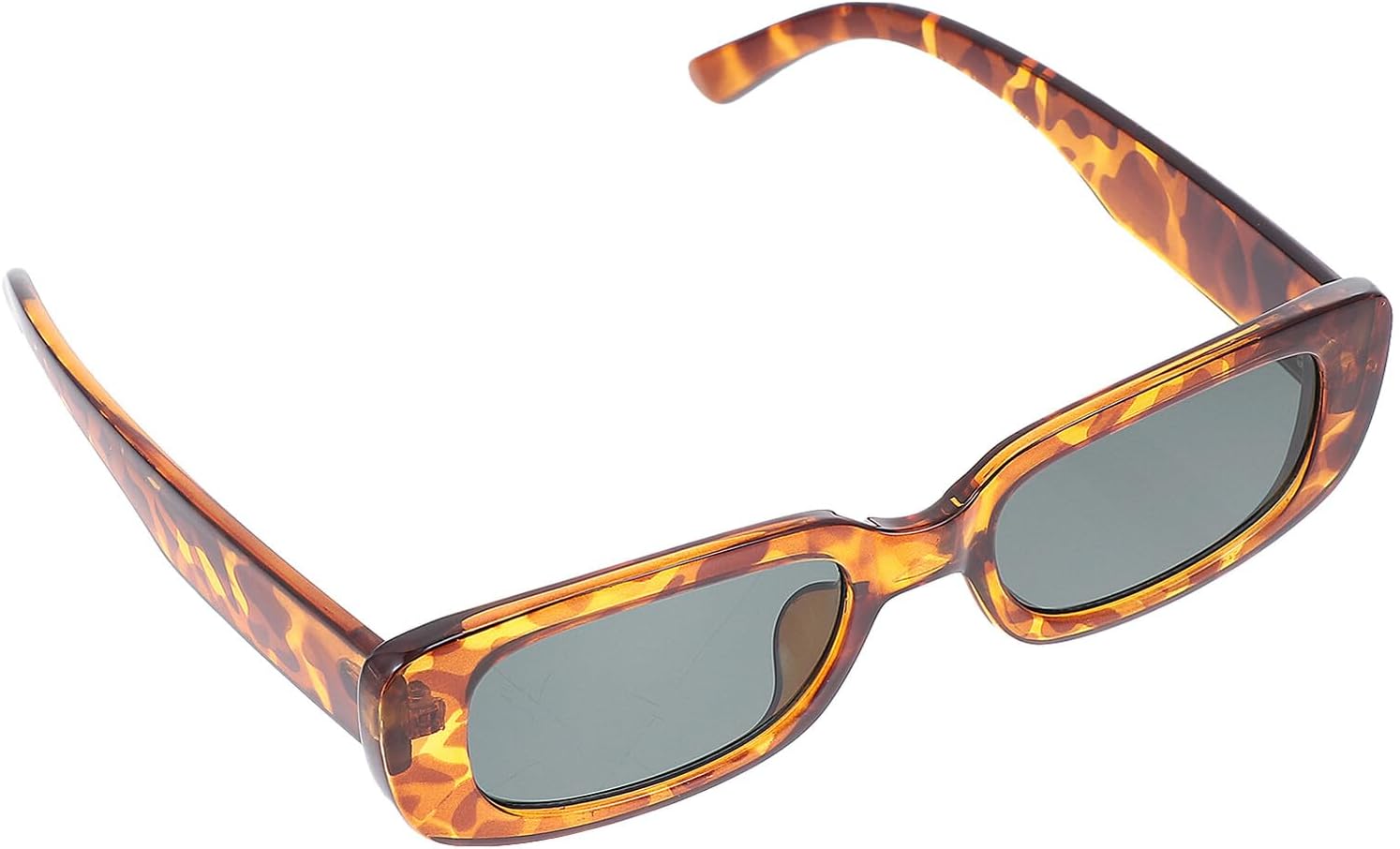 

Солнцезащитные очки GALPADA в квадратной оправе с леопардовым принтом для женщин и мужчин, модные солнцезащитные очки с изумрудным оттенком, очки для путешествий и пляжа