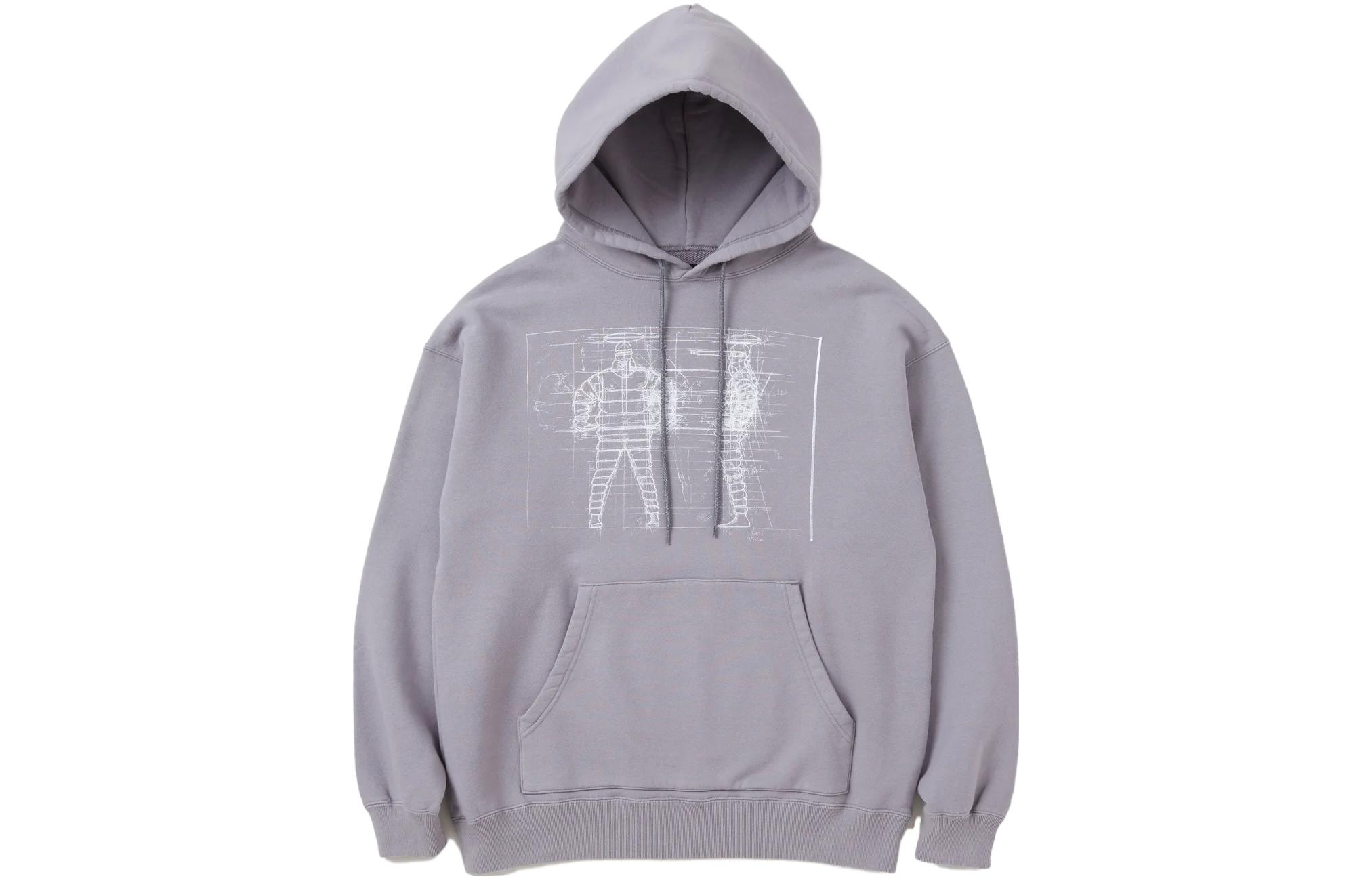 

Свитшоты Unisex совместной серии X TAKU OBATA NEIGHBORHOOD, серый