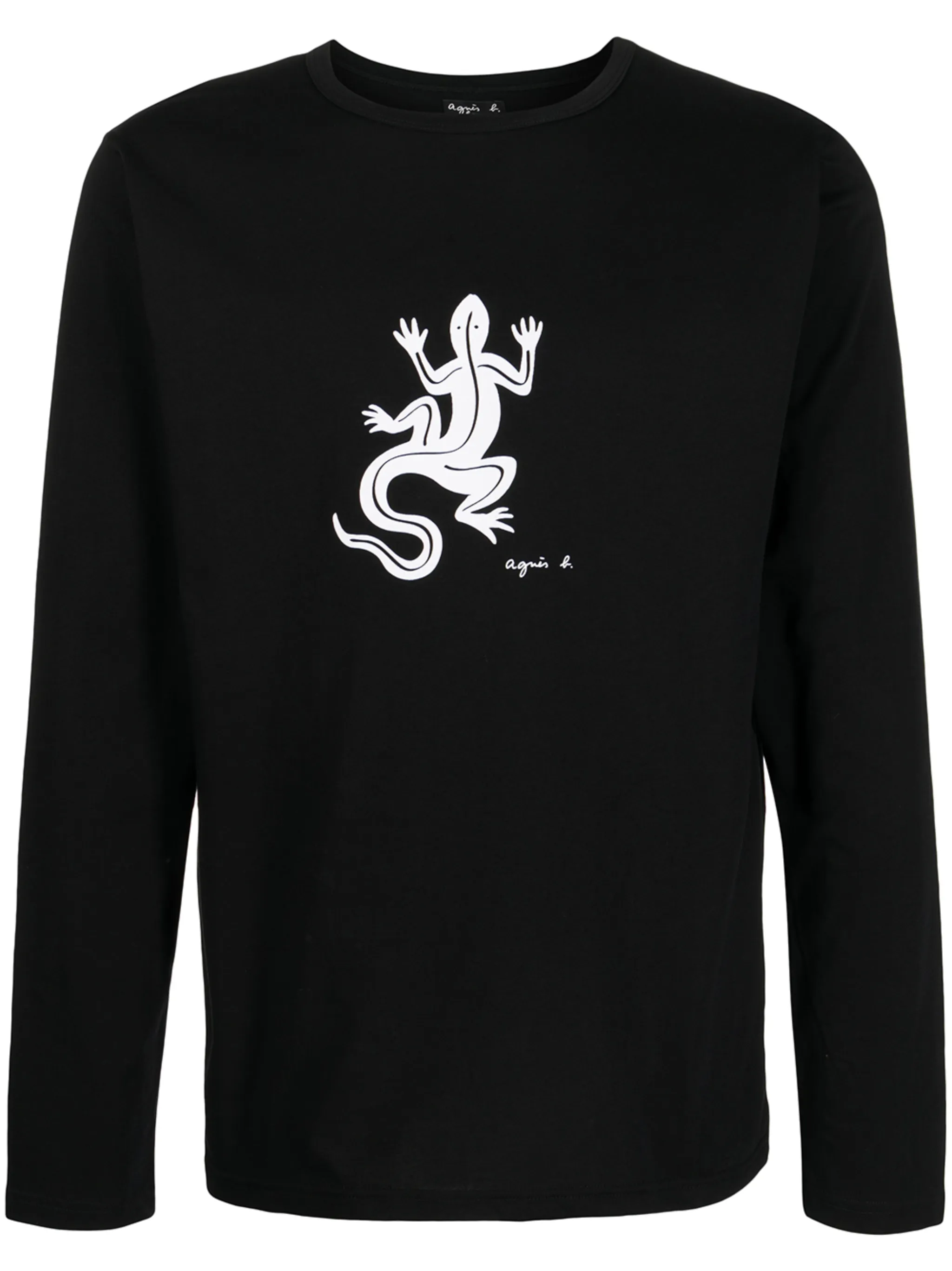 

Футболка Coulos с принтом Agnès B., черный