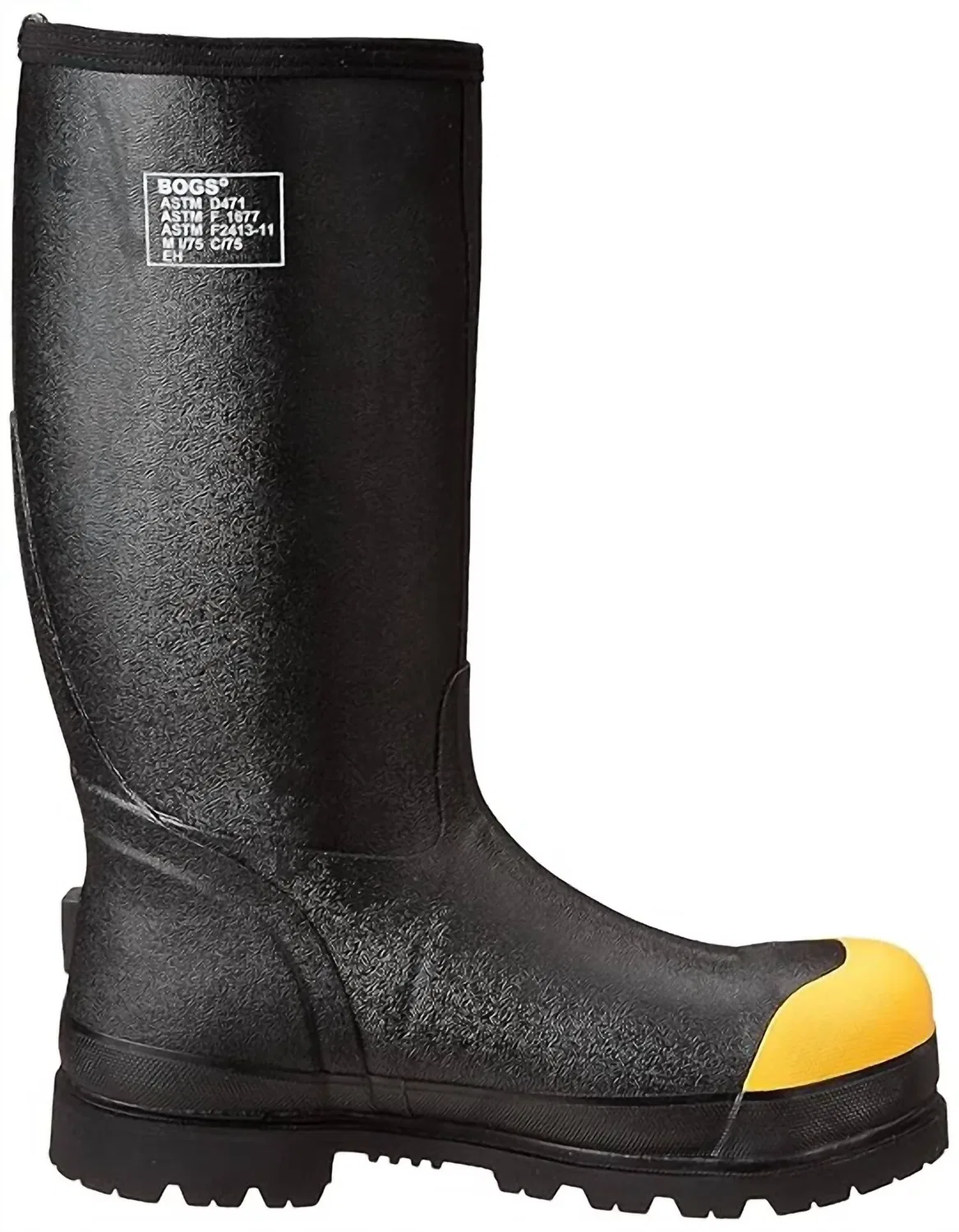 Bogs Мужские водонепроницаемые рабочие ботинки Forge Steel Toe Lite с утеплителем, черные