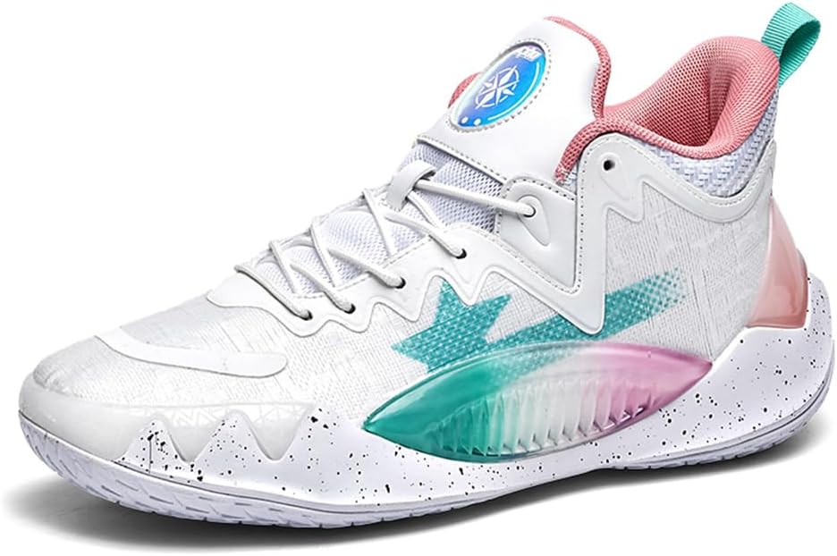 

Мужские баскетбольные кроссовки Mashangfu, мужские прогулочные кроссовки, кроссовки, мужские кроссовки для бега, белый/зеленый