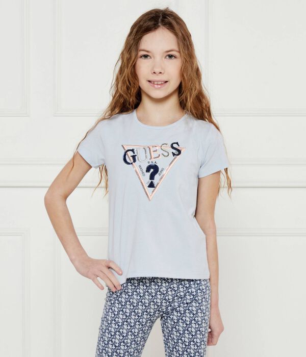 

Футболки Regular fit Guess, синий