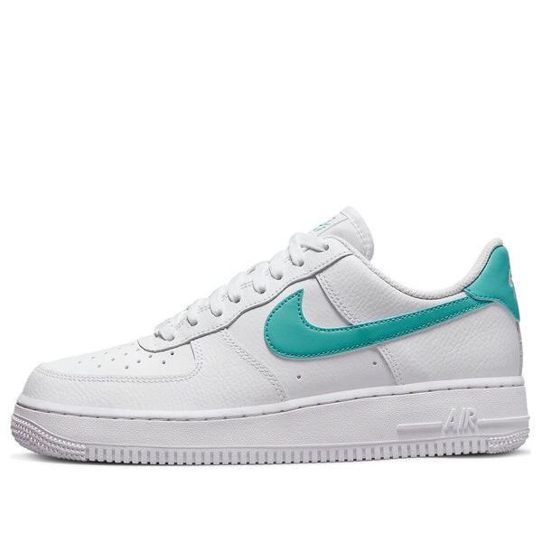 Кроссовки air force 1 '07 'white washed teal' Nike, белый