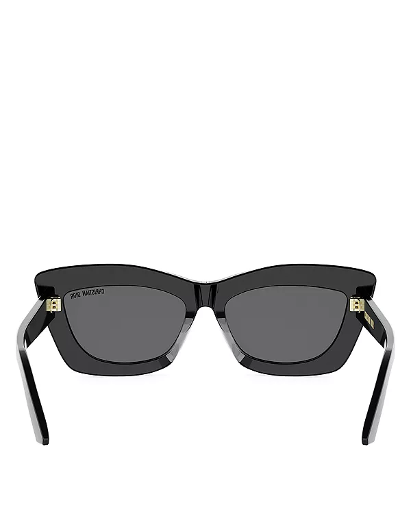 Солнцезащитные очки Diormidnight b3f «кошачий глаз», 56 мм Dior, фиолетовый — фото 4