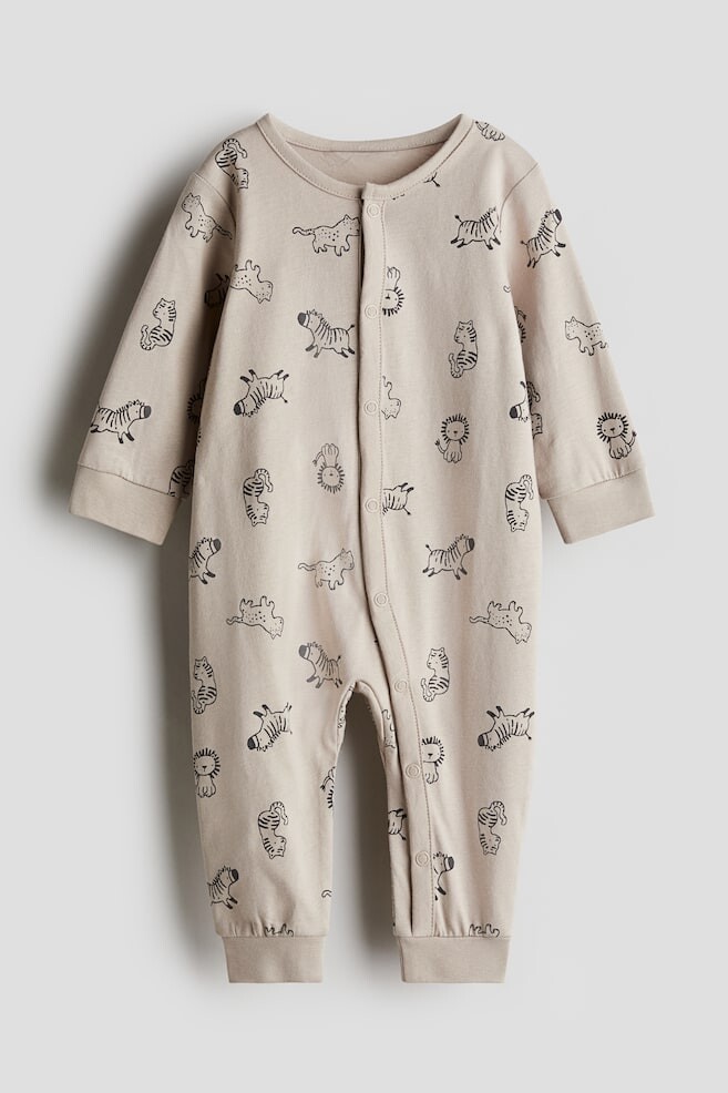 

Пижама из хлопка с принтом H&M, мультиколор