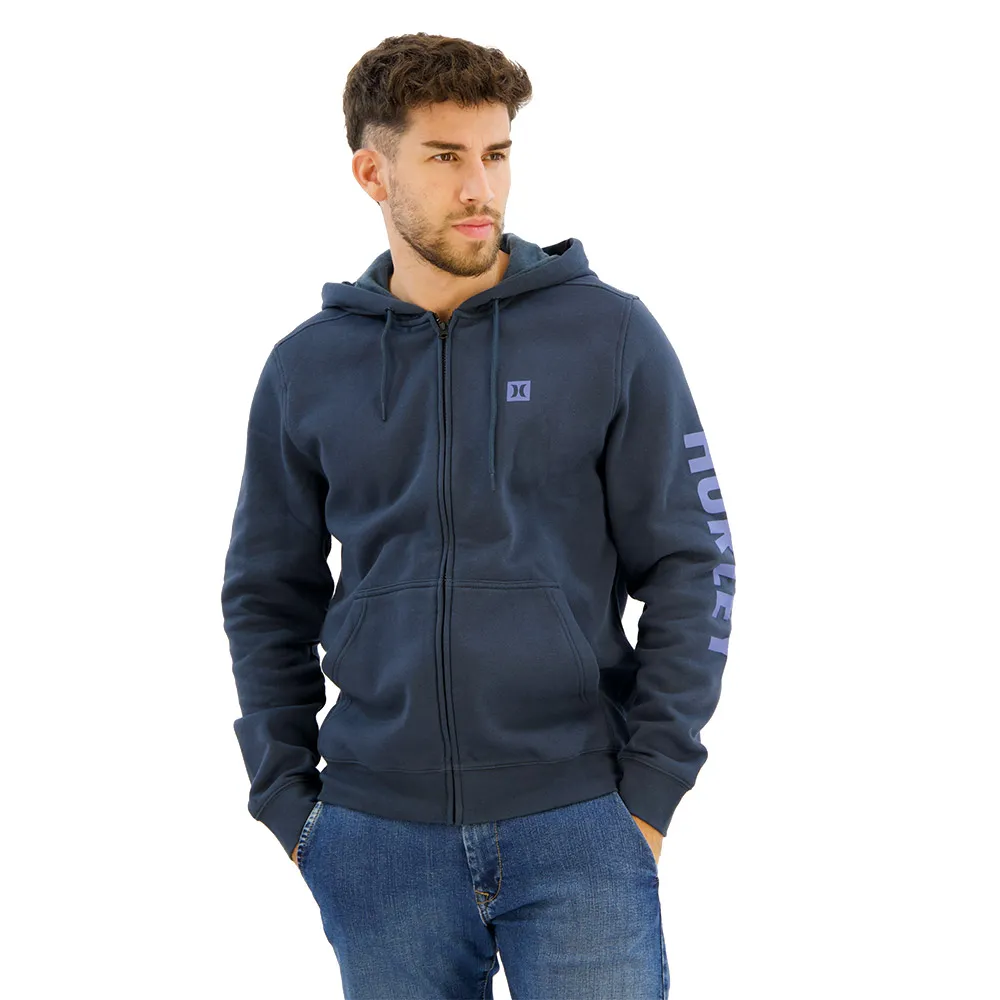 

Толстовка Hurley Icon Boxed full zip, синий