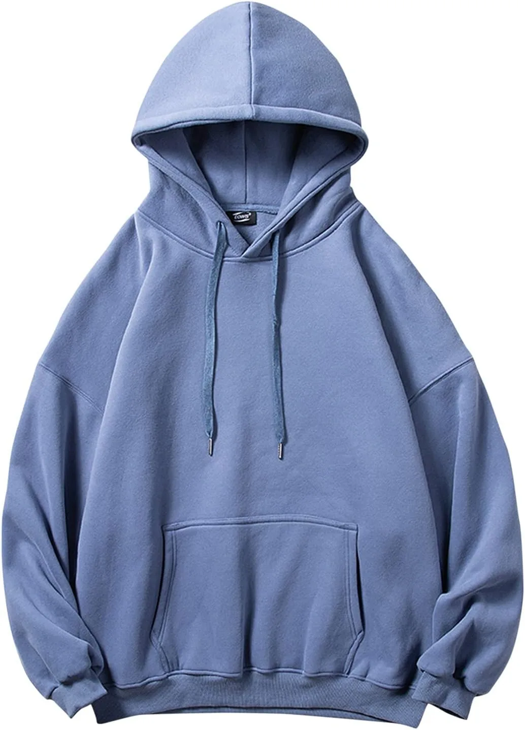 

Мужской Slim Fit базовый пуловер с капюшоном и карманом-кенгуру