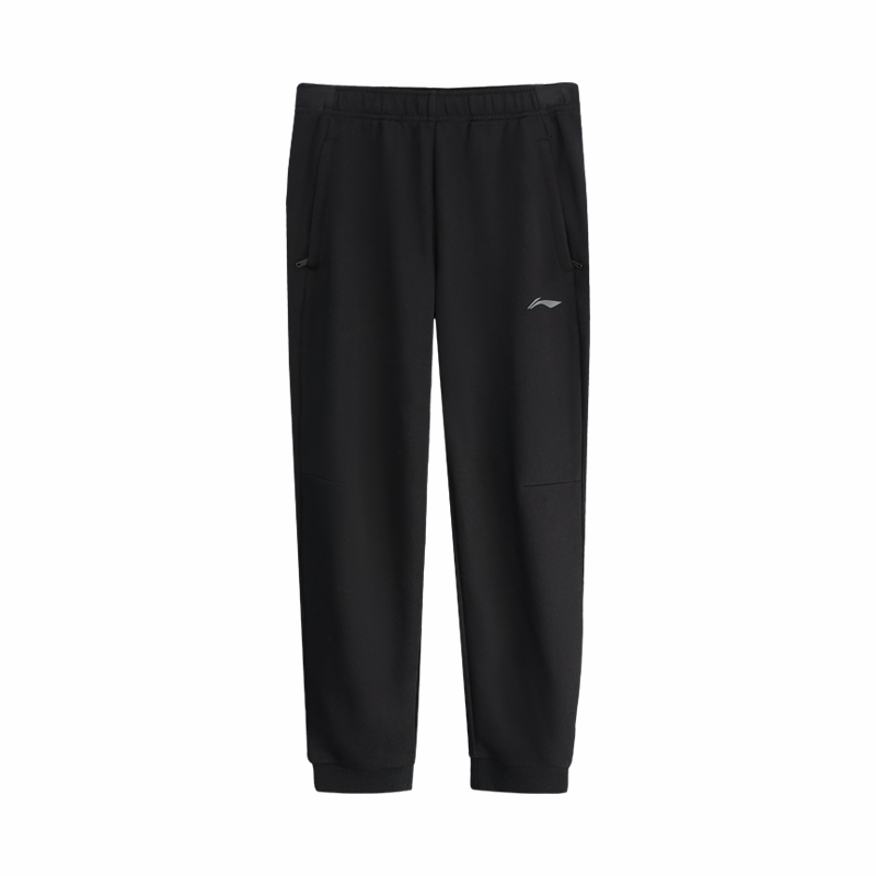 

LINING Трикотажные спортивные штаны мужские черные